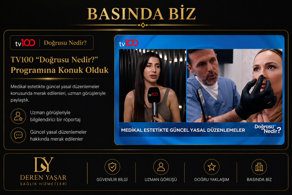 TV100 “Doğrusu Nedir?” Programına Konuk Olduk