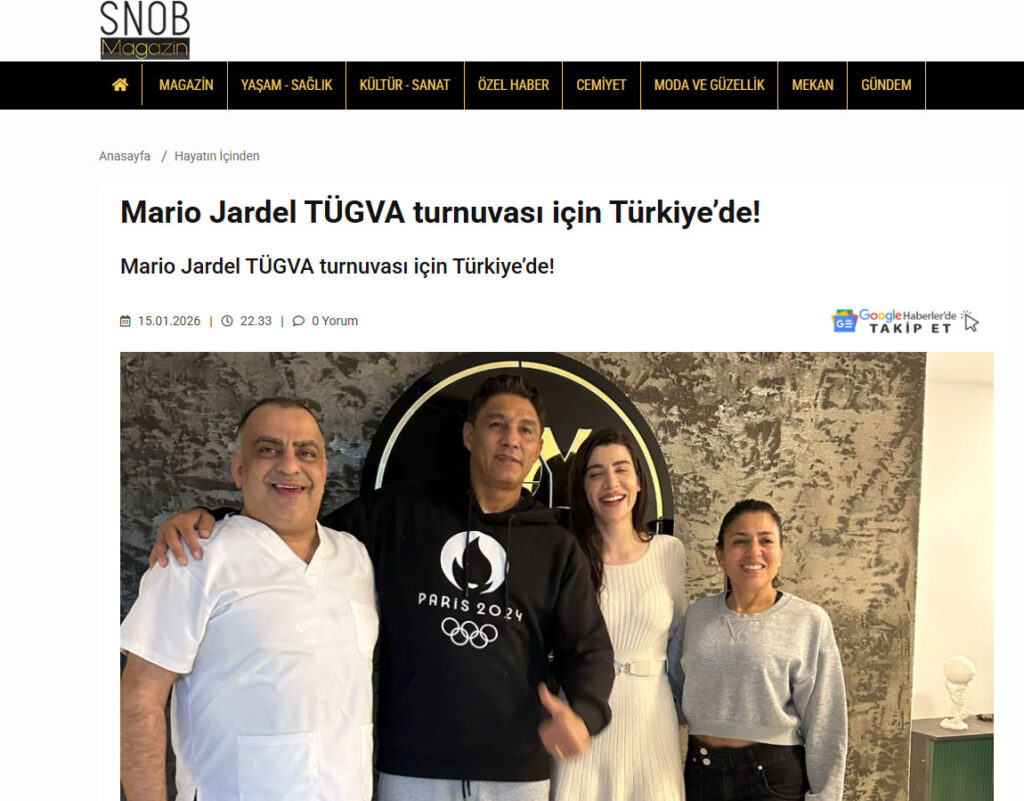 Snob Magazin’de Deren Yaşar Sağlık Hizmetleri Yer Aldı